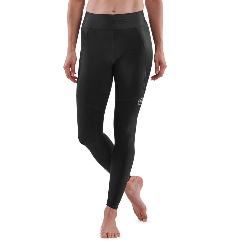 SKINS SERIES-3 WOMEN'S THERMAL LONG TIGHTS BLACK