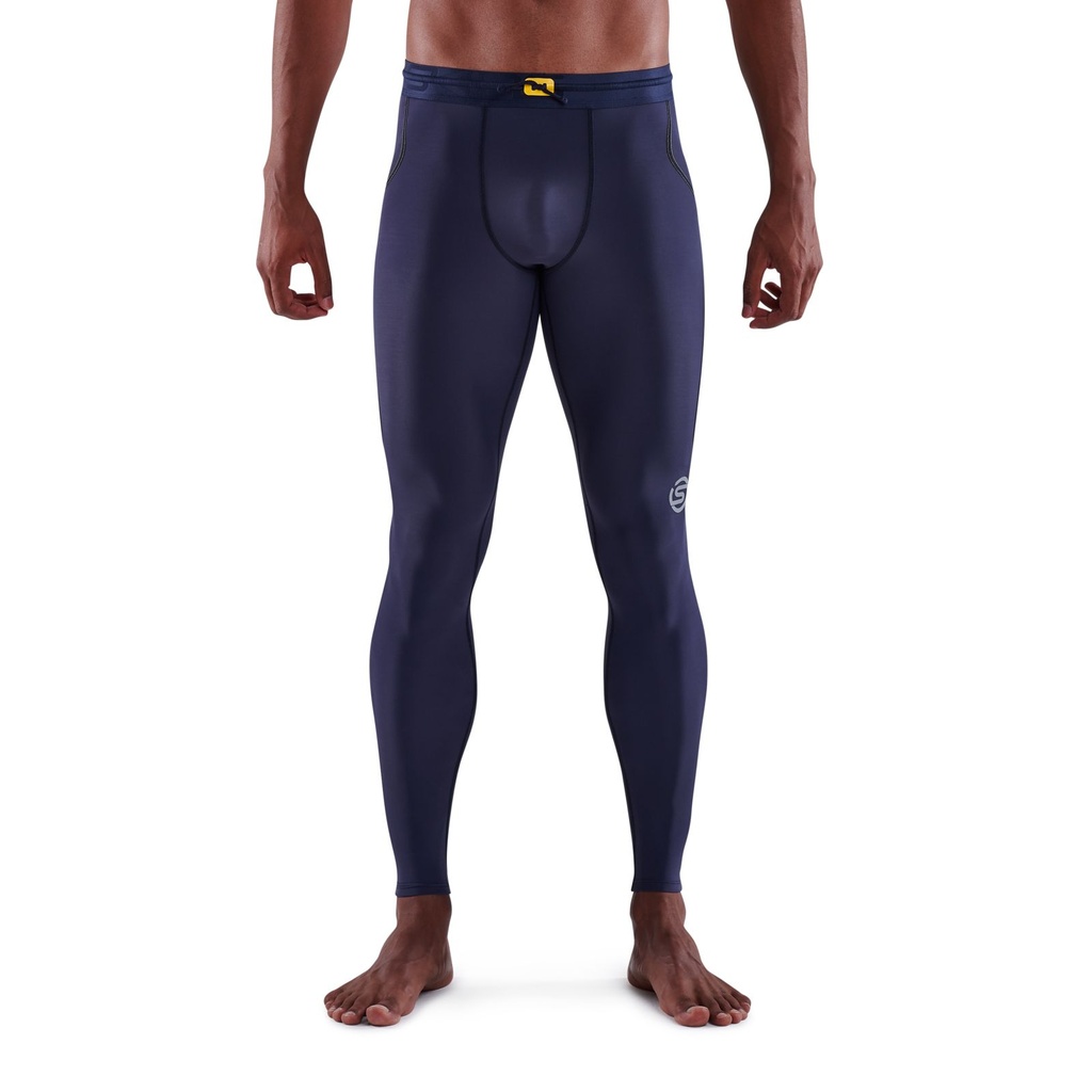 SKINS SERIES-3 MEN'S THERMAL LONG TIGHTS NAVY BLUE