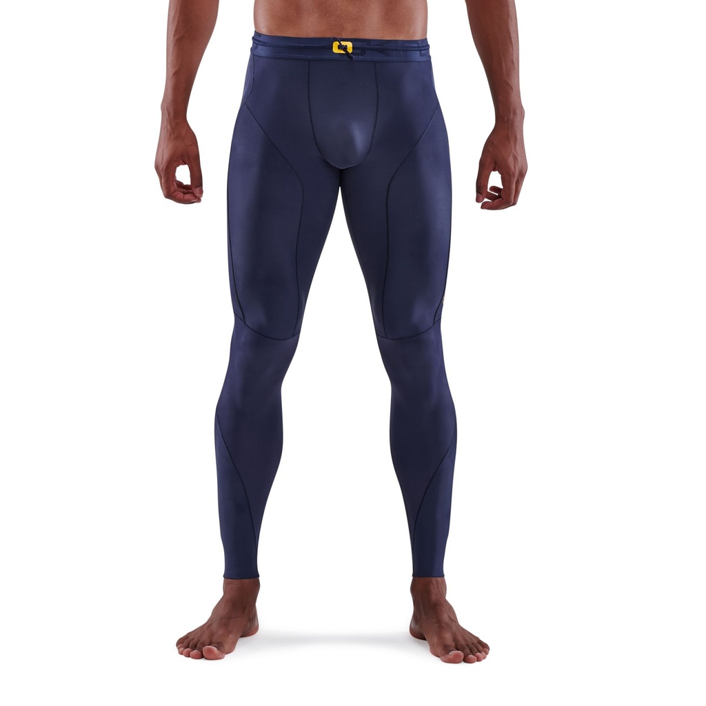 SKINS SERIES-5 MEN'S LONG TIGHTS NAVY BLUE