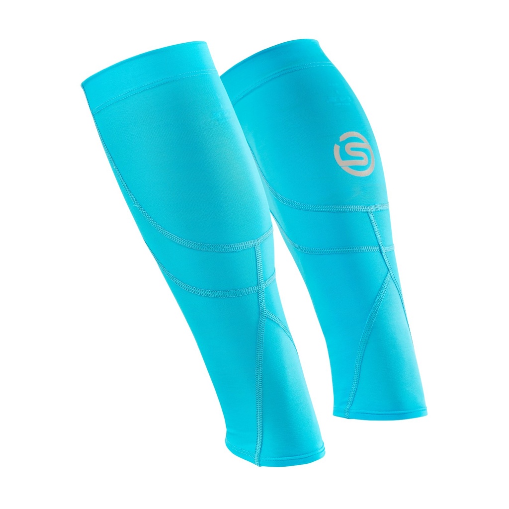 SKINS SERIES-3 UNISEX MX CALF SLEEVES CYAN