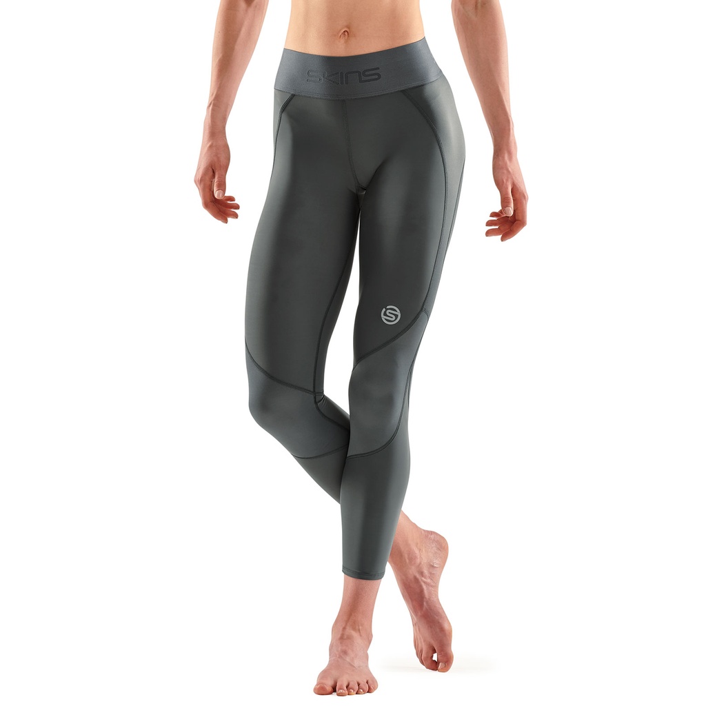 SKINS SERIES-3 WOMEN’S 7/8 TIGHTS CHARCOAL