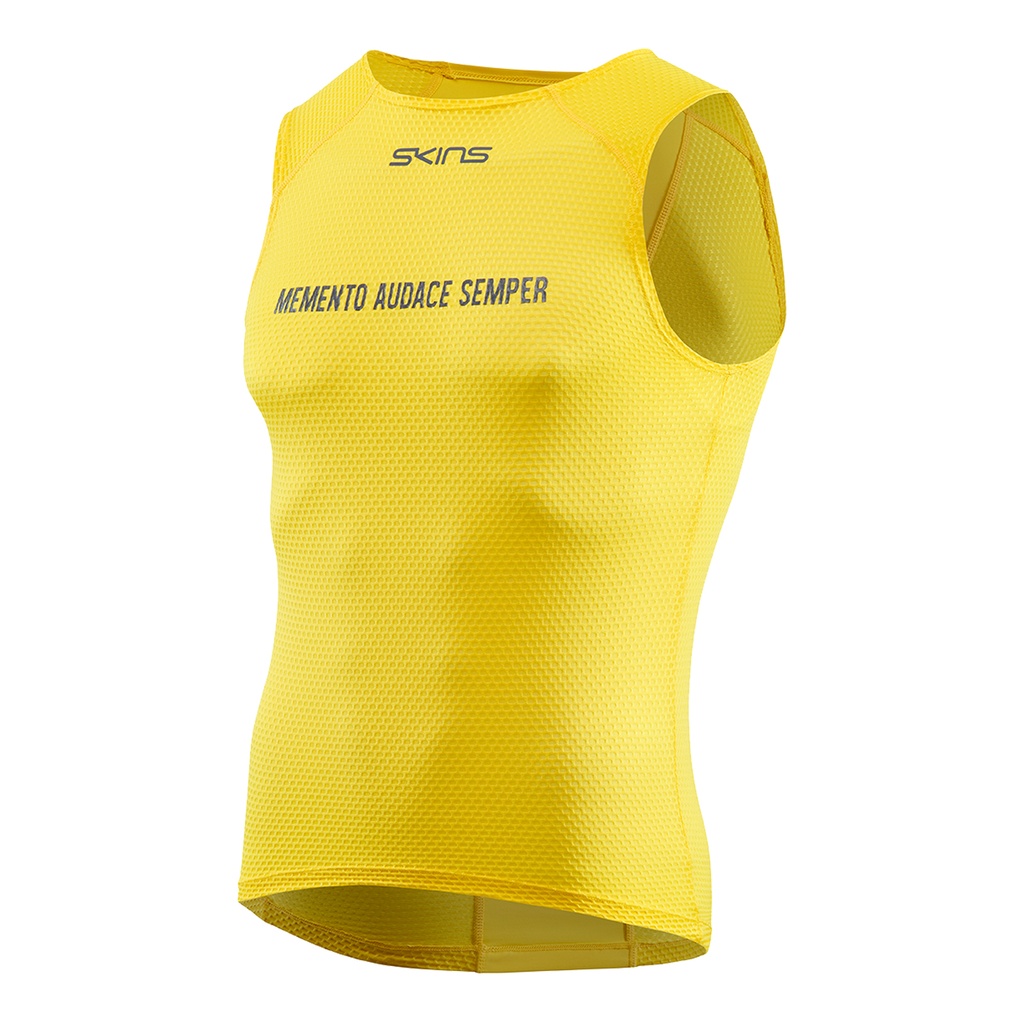 SKINS CYCLE MEN'S SLEEVELESS BASELAYER ZEST