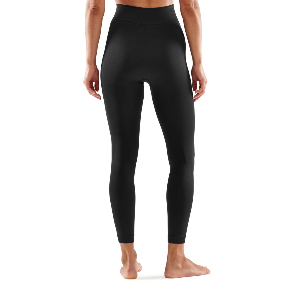 SKINS SERIES-3 WOMEN'S SEAMLESS LONG TIGHTS BLACK