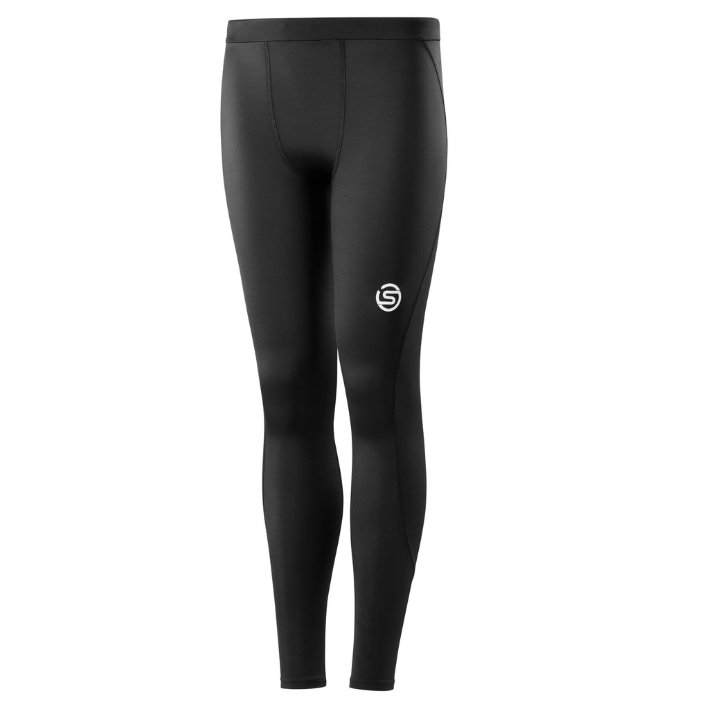 SKINS SERIES-1 Youth's Long Tights Black