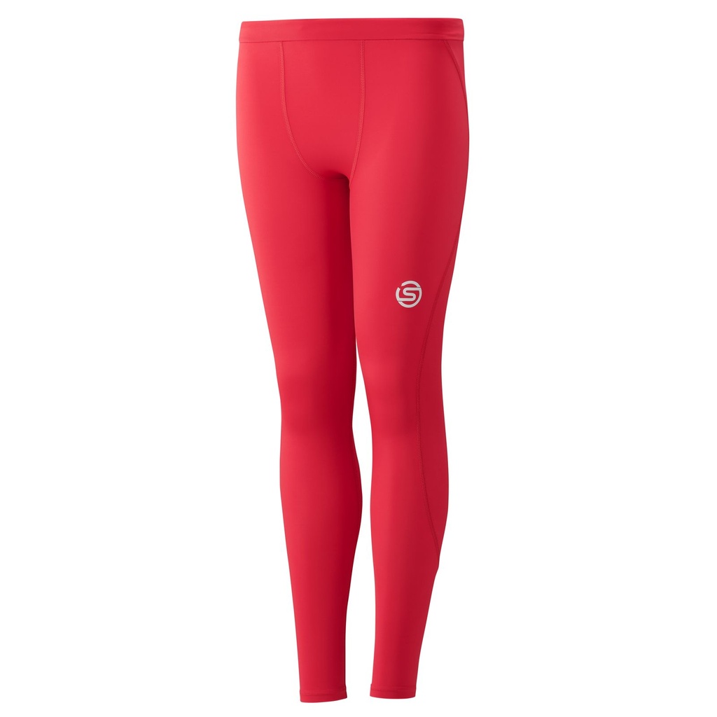 SKINS SERIES-1 YOUTH LONG TIGHTS RED