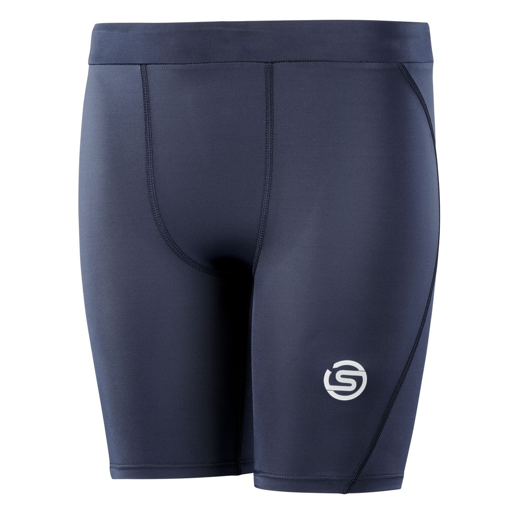 SKINS SERIES-1 YOUTH HALF TIGHTS NAVY BLUE