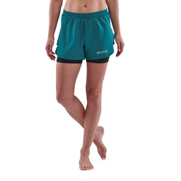 [ST40730710535] SKINS SERIES-3 WOMEN'S X-FIT SHORTS TEAL