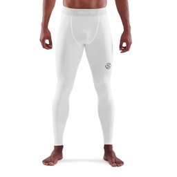 [SO00100019005] SKINS SERIES-1 MEN'S LONG TIGHTS WHITE