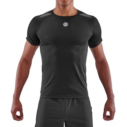 [ST01504559001] SKINS SERIES-3 MEN'S SHORT SLEEVE TOP BLACK