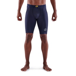 [ST00300029010] SKINS SERIES-3 MEN'S HALF TIGHTS NAVY BLUE