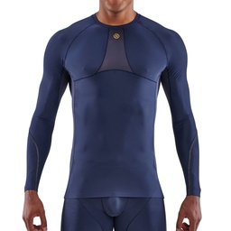 [SF00500059010] SKINS SERIES-5 MEN'S LONG SLEEVE TOP NAVY BLUE