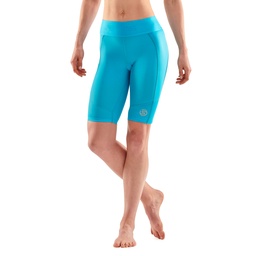 [ST40300023060] SKINS SERIES-3 WOMEN'S HALF TIGHTS CYAN